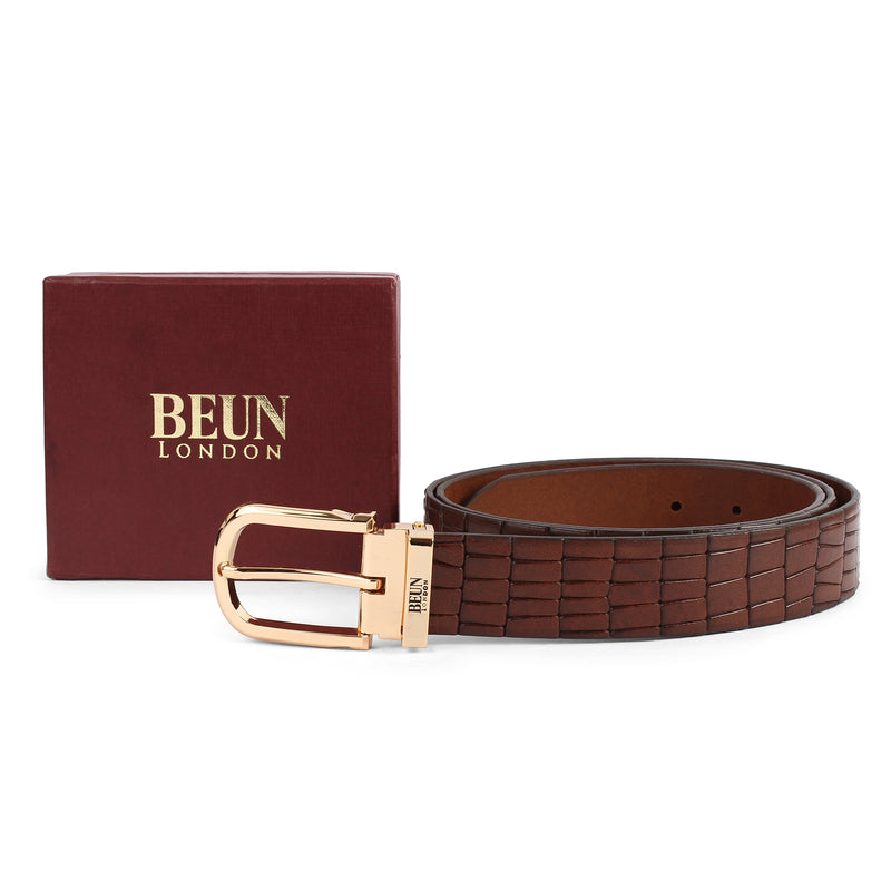 BEUN LONDON CUT TO SIZE GENUINE LEATHER BELT