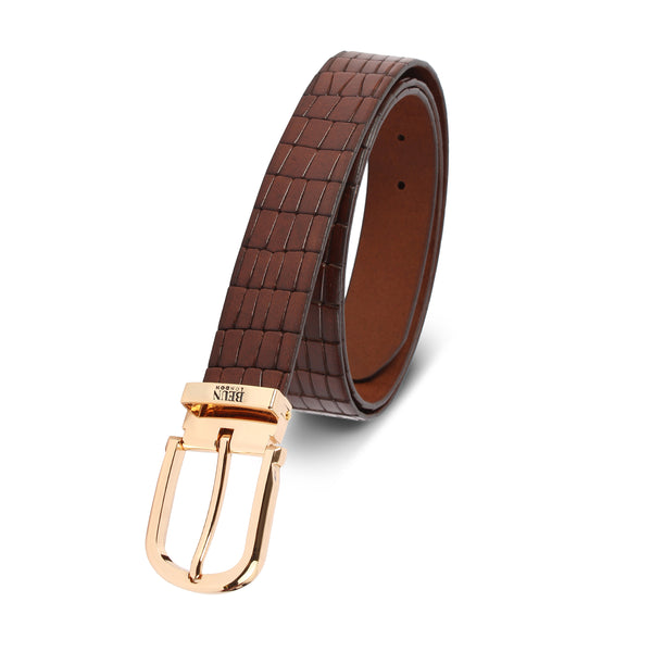 BEUN LONDON CUT TO SIZE GENUINE LEATHER BELT