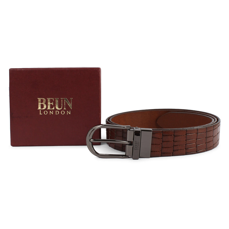 BEUN LONDON CUT TO SIZE GENUINE LEATHER BELT