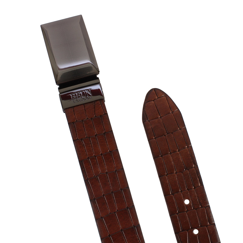 BEUN LONDON CUT TO SIZE GENUINE LEATHER BELT