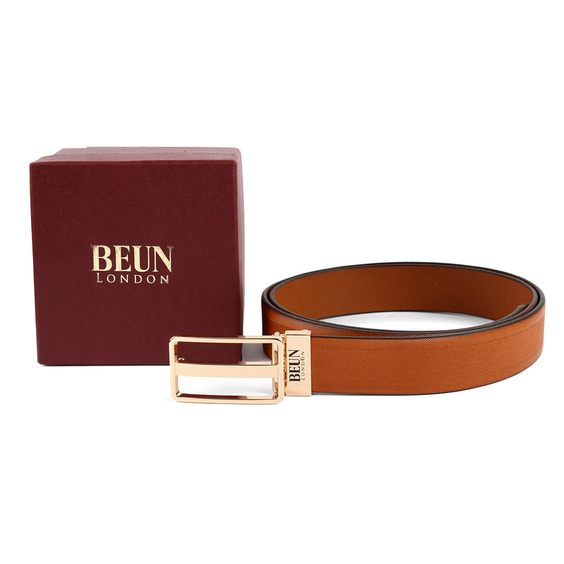 BEUN LONDON CUT TO SIZE GENUINE LEATHER BELT