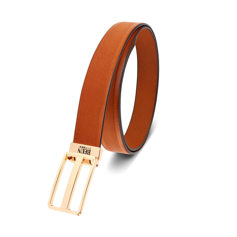 BEUN LONDON CUT TO SIZE GENUINE LEATHER BELT