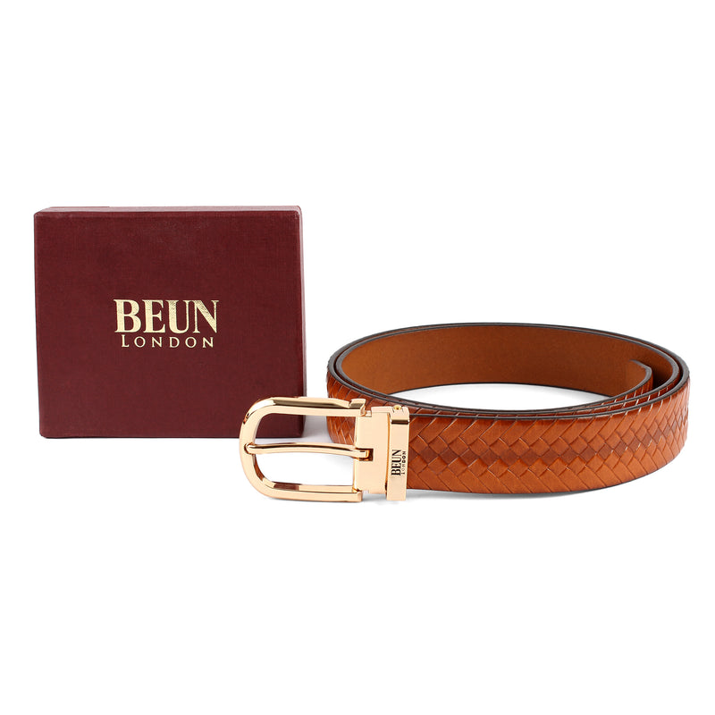 BEUN LONDON Cut To Size Genuine Leather Belt