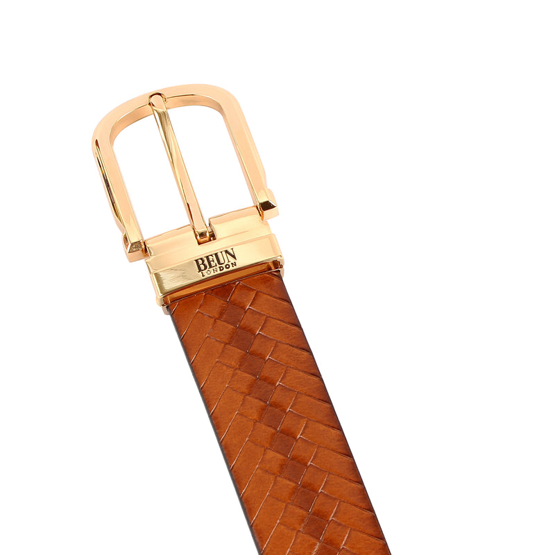 BEUN LONDON Cut To Size Genuine Leather Belt