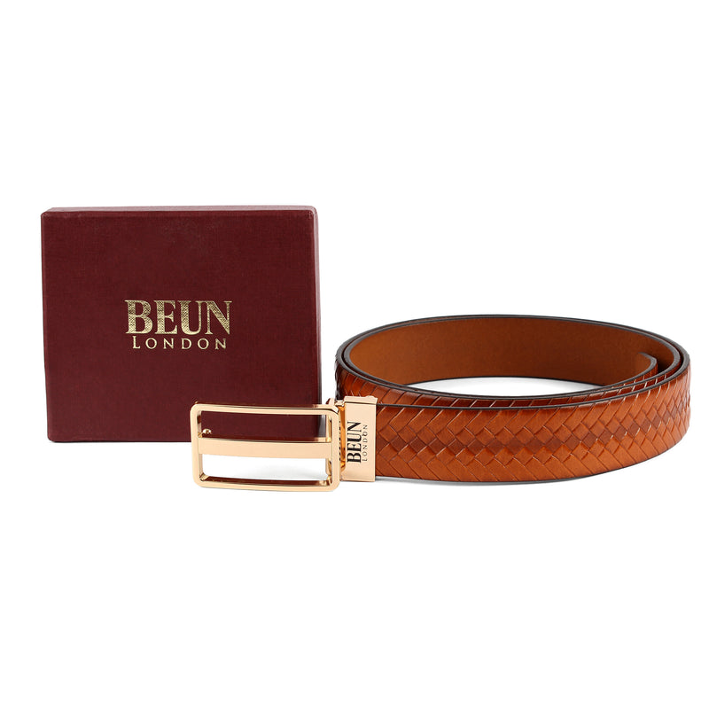 BEUN LONDON CUT TO SIZE GENUINE LEATHER BELT