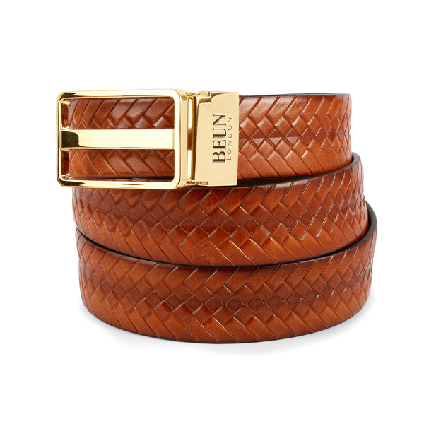 BEUN LONDON CUT TO SIZE GENUINE LEATHER BELT