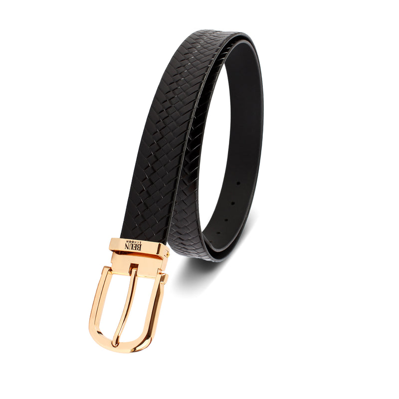 BEUN LONDON CUT TO SIZE GENUINE LEATHER BELT