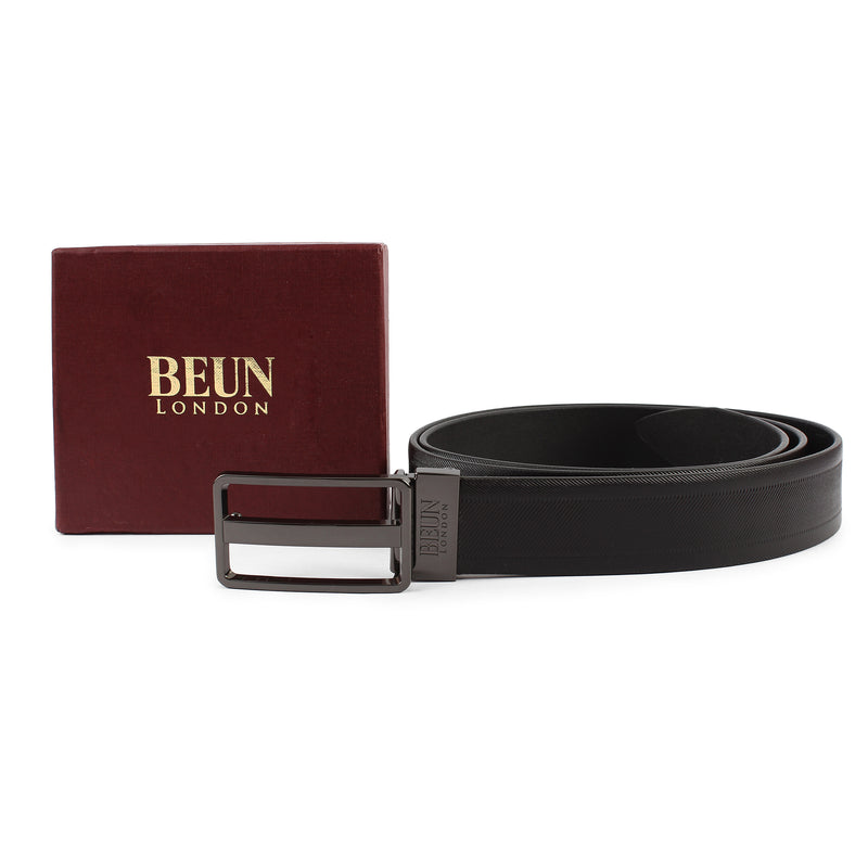 BEUN LONDON CUT TO SIZE GENUINE LEATHER BELT