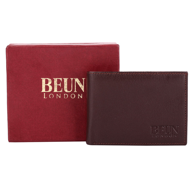 Solid Wallet - Brown Colour with 6cc , View pocket and coin pocket