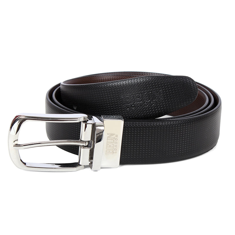 BEUN LONDON CUT TO SIZE PU LEATHER REVERSIBLE BELT