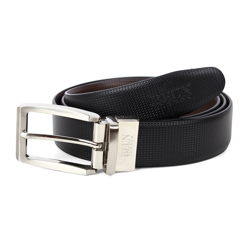 BEUN LONDON CUT TO SIZE PU LEATHER REVERSIBLE BELT