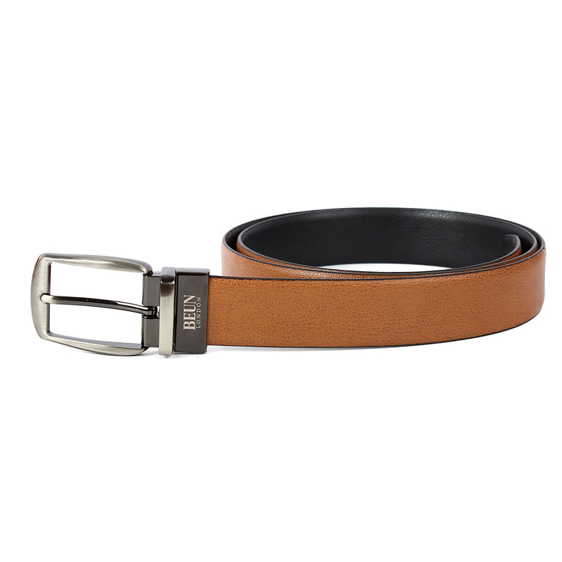 BEUN LONDON Cut to size PU Leather Reversable Belt