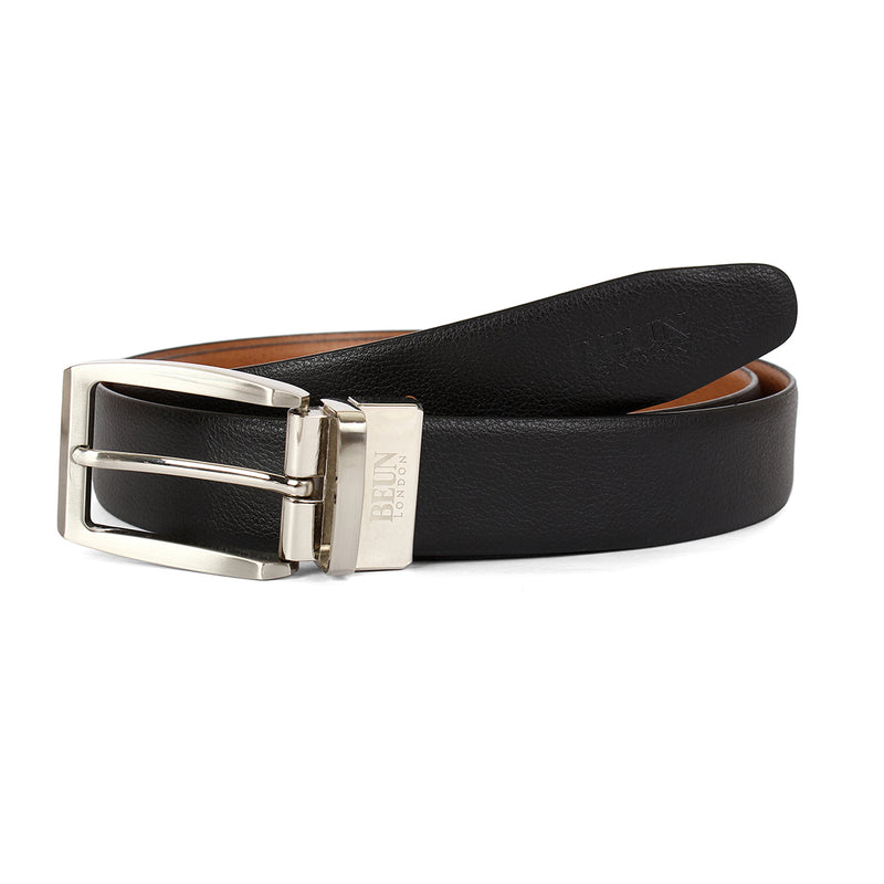 BEUN LONDON CUT TO SIZE PU LEATHER REVERSIBLE BELT