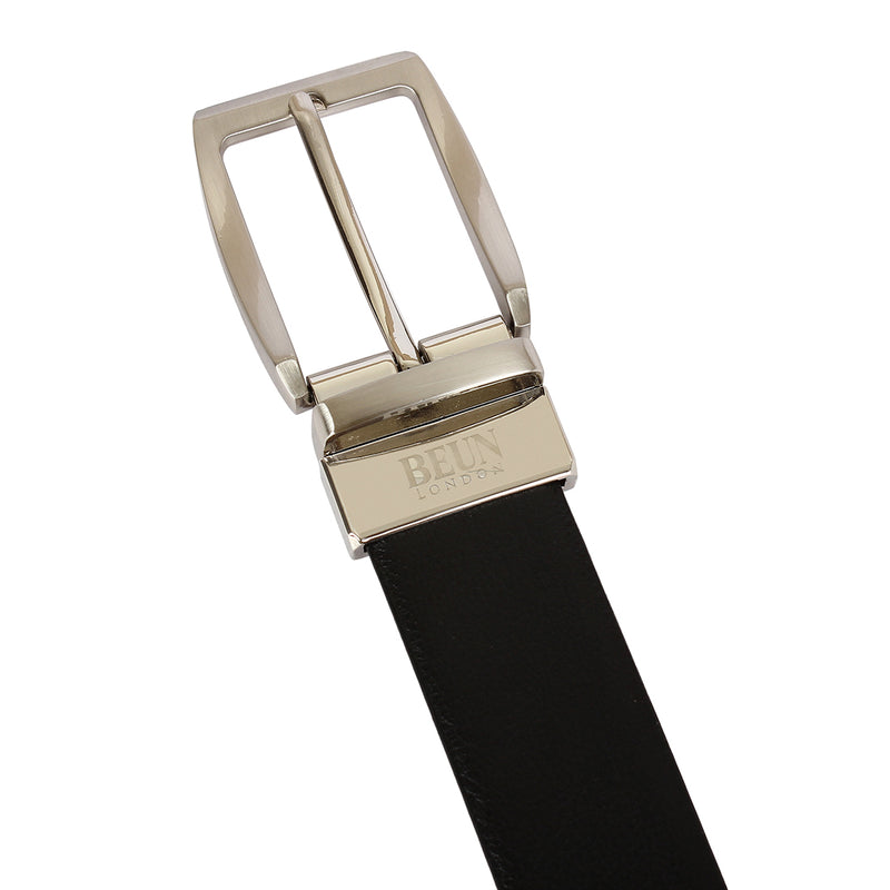 BEUN LONDON CUT TO SIZE PU LEATHER REVERSIBLE BELT