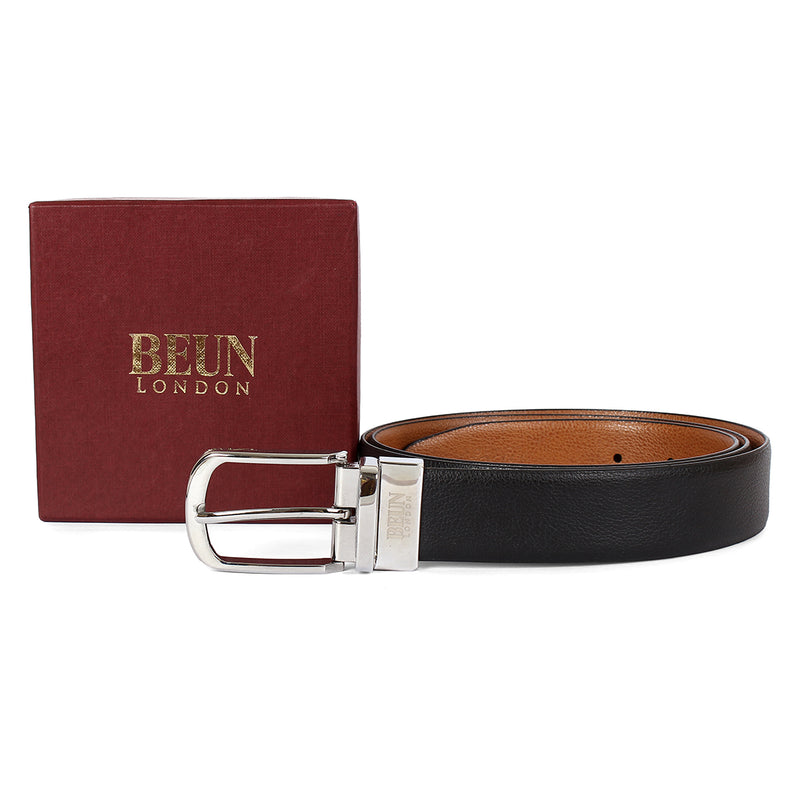 BEUN LONDON CUT TO SIZE PU LEATHER REVERSIBLE BELT