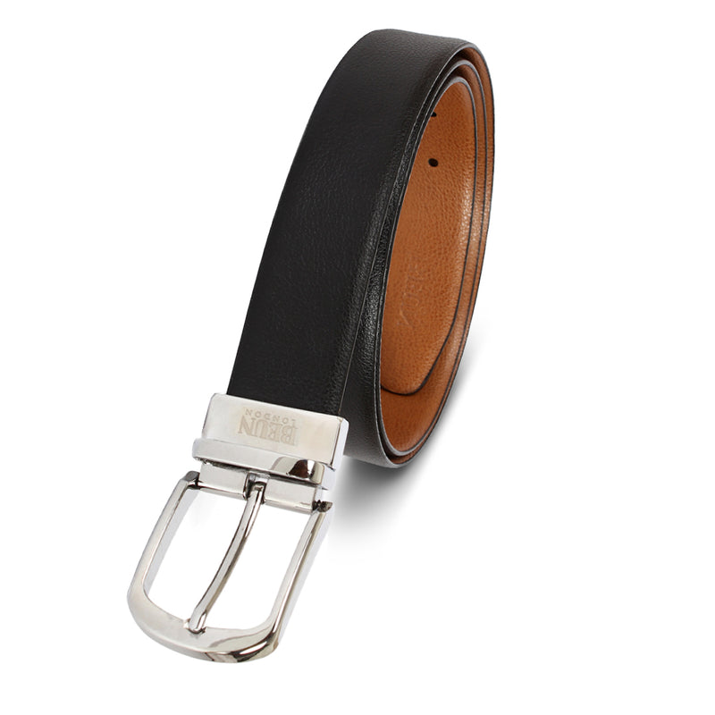 BEUN LONDON CUT TO SIZE PU LEATHER REVERSIBLE BELT