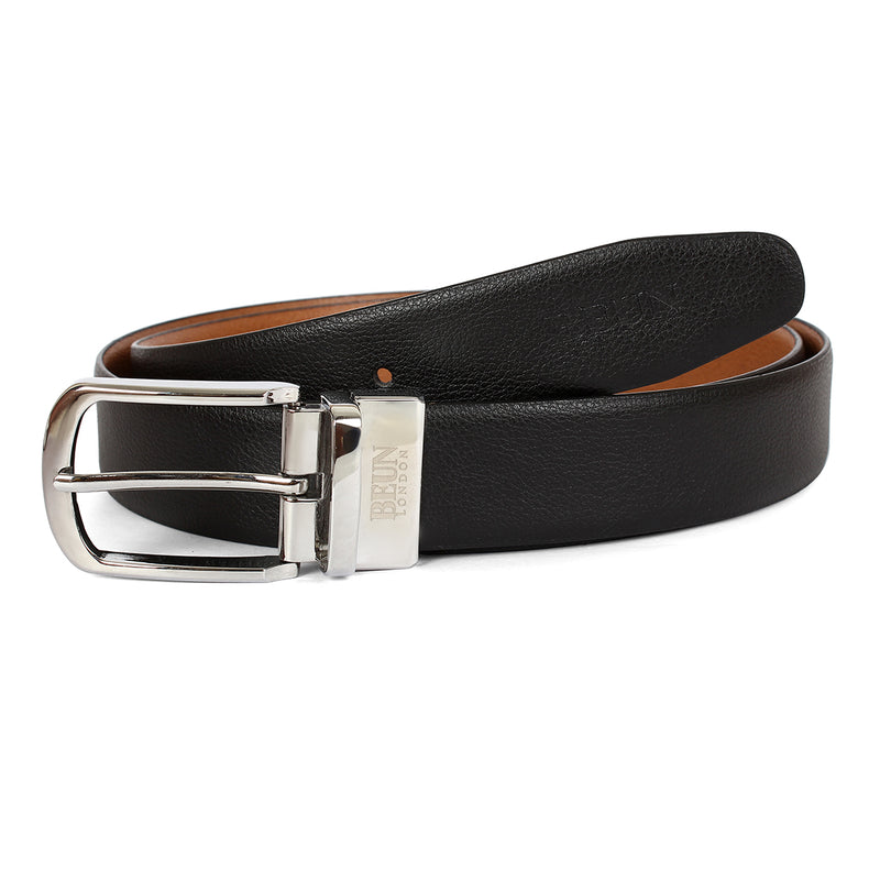 BEUN LONDON CUT TO SIZE PU LEATHER REVERSIBLE BELT