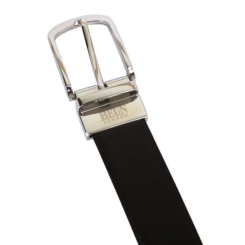 BEUN LONDON CUT TO SIZE PU LEATHER REVERSIBLE BELT