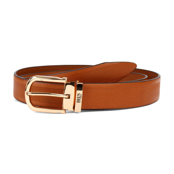 BEUN LONDON CUT TO SIZE GENUINE LEATHER BELT