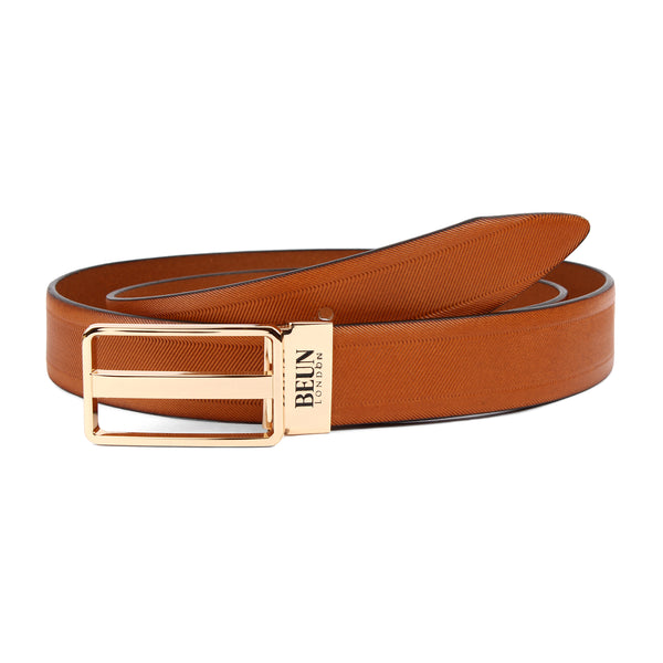 BEUN LONDON CUT TO SIZE GENUINE LEATHER BELT