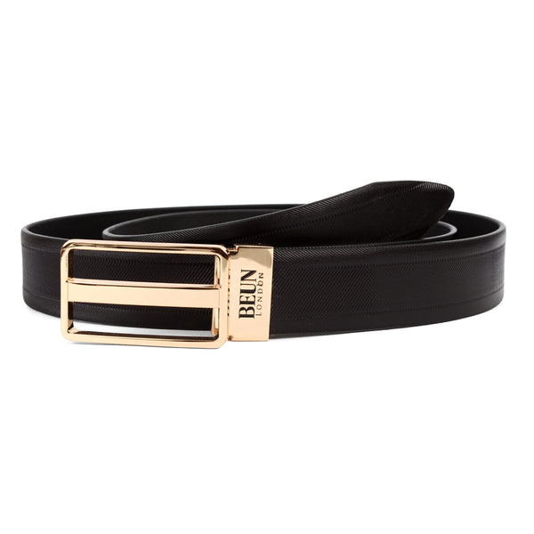 BEUN LONDON CUT TO SIZE GENUINE LEATHER BELT